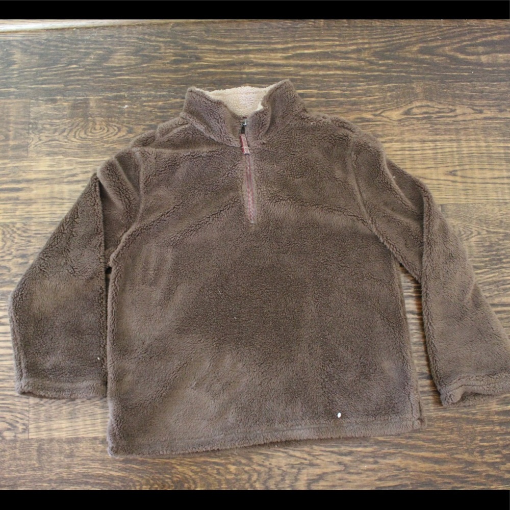 true grit sweatshirt brown